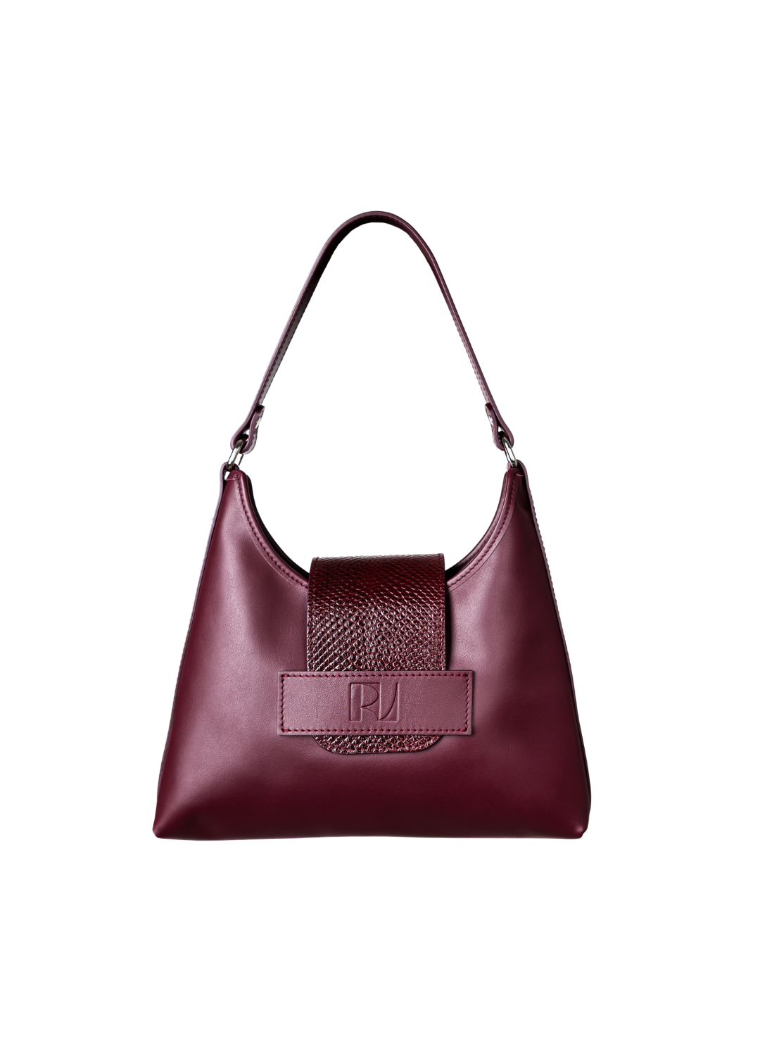 sac fada taille S chocolat truffle de face sur fond blanc-ERVEE