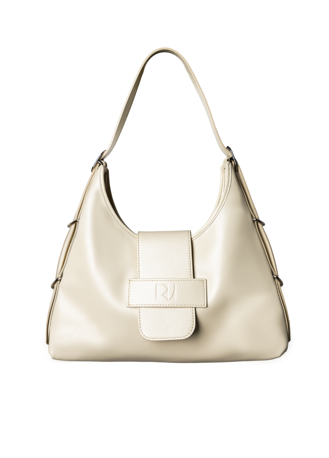 sac fada taille M jaune pale-de face sur fond blanc-ERVEE