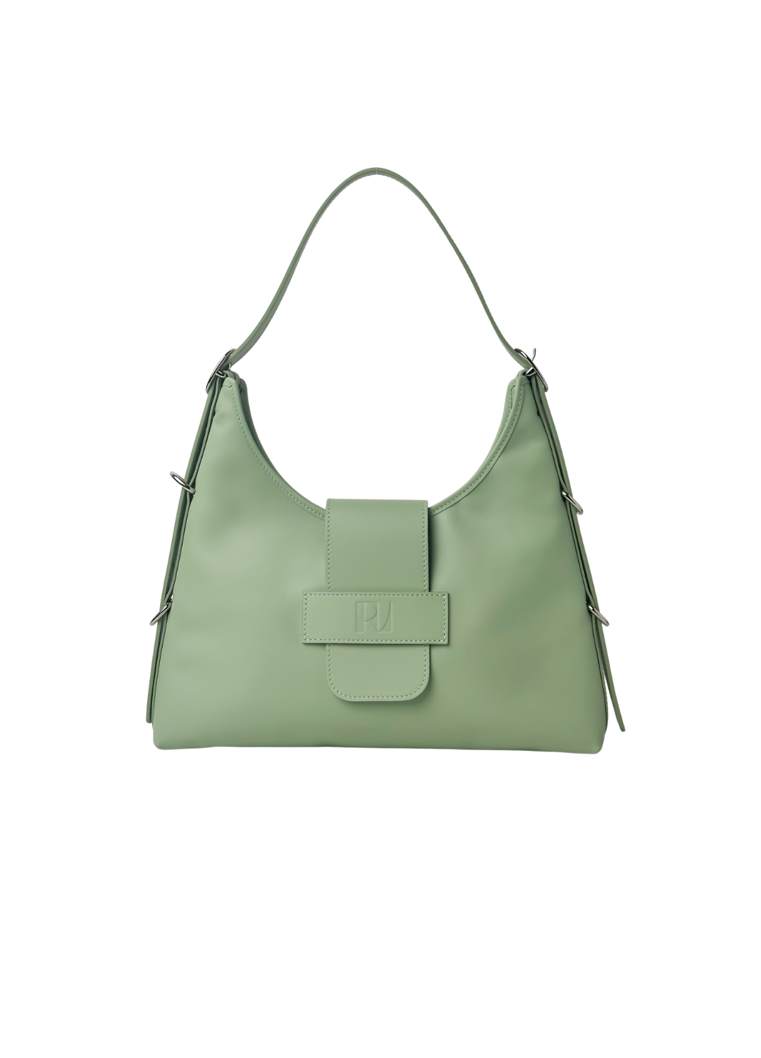 sac fada taille M vert lint de face sur fond blanc