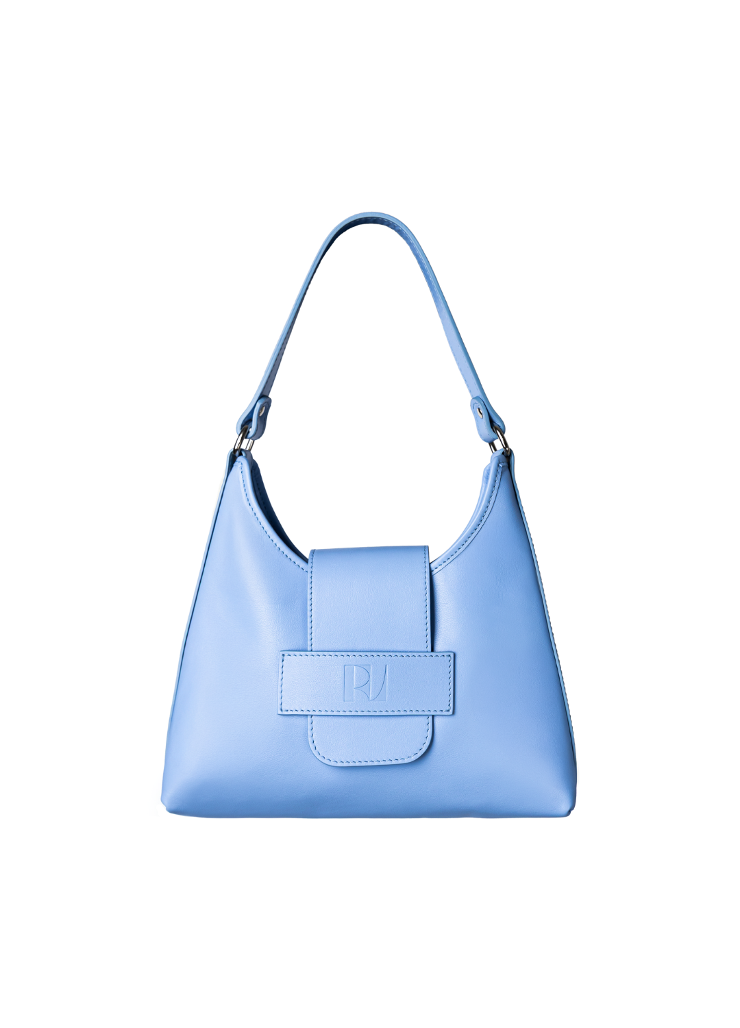 sac fada taille S bleu clair de face sur fond blanc
