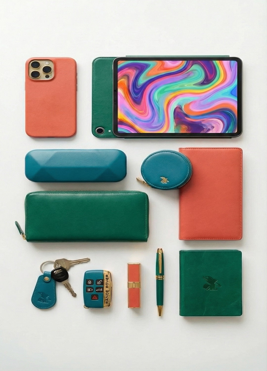 contenance possible dans le fada taille L : téléphone, tablettes, clés, lunettes, porte-feuilles, porte-monnaies, stylo, carnet
